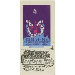 Booker T. and the MGs Carousel Ballroom Ticket