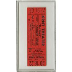 The Doors Unused Concert Ticket
