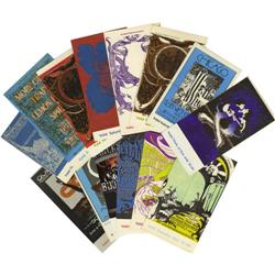 Bill Graham Presents Unused Concert Ticket Group