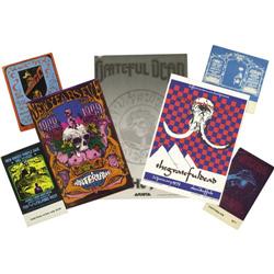 Grateful Dead Ticket / Postcard Group (1968-87)