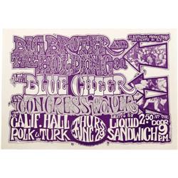 Big Brother & Holding Company/ Blue Cheer Poster