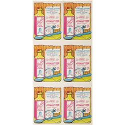 Charlatans Concert Handbill, Uncut Sheet of Six