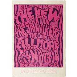New Generation/Jaywalkers Fillmore Poster