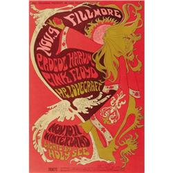 Procol Harum / Pink Floyd Winterland Poster 1967