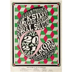 Quicksilver Messenger Service Fillmore Poster 66