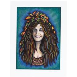 Grace Slick "Janis Wood Nymph" Signed & Numbered