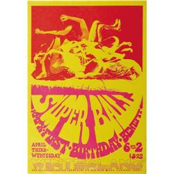 Super Ball KMPX First Birthday Benefit Poster