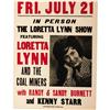 Image 1 : Loretta Lynn and the Coal Miners Venue Poster