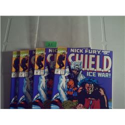 5 COPIES OF MARVELS #28 “NICK FURY AGENT OF S.H.I.E.L.D. NEW NEVER READ