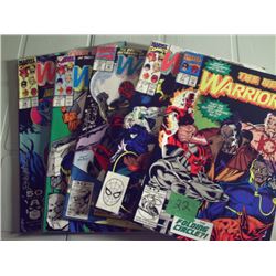 6 MARVEL COMICS “THE NEW WARRIORS'