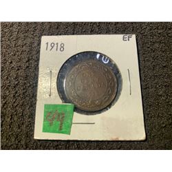 CANADA 1918 1 CENT EF