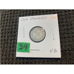 CANADA 1910 10 CENT