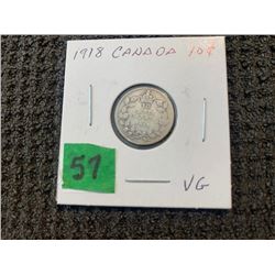 CANADA 1918 10 CENT