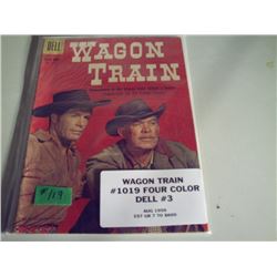 DELL COMICS WAGON TRAIN #3 1953 NICE CONDITION