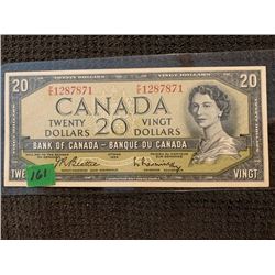 1954 $20.00 BE/RA P/E 1287871 UNC.