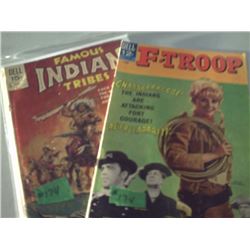 DELL COMICS F-TROOP & FAMOUS INDIAN TRIBES