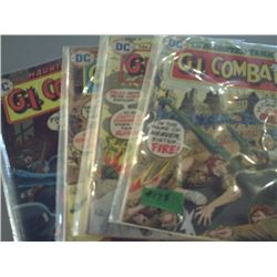 DC COMICS G.I. COMBAT NO'S. 171, 176, 179 &180