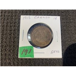 1915 1 CENT EF