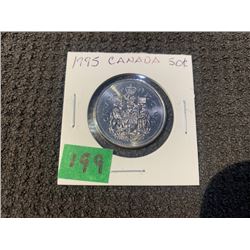 1995 CANADA 50 CENT UNC.