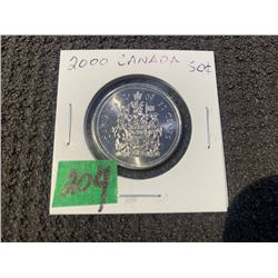 2000 CANADA 50 CENT UNC.