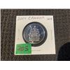 Image 1 : 2001 CANADA 50 CENT UNC.