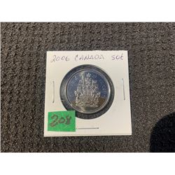 2006 CANADA 50 CENT UNC. LOW MINTAGE 98,000
