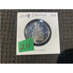 2009 CANADA 50 CENT UNC.