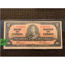 1937 CO/TO $2.00 NOTE