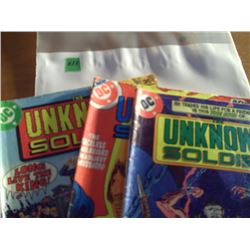 DC COMICS UNKNOWN SOLDIER 3 COMICS