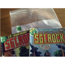 DC COMICS 2 SGT. ROCK COMICS