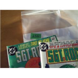 DCCOMICS 2 SGT. ROCK COMICS