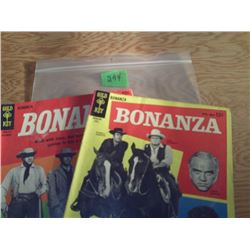GOLD KEY COMICS   2 BONANZA 12 CENT COMICS