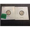 Image 1 : 2 5 CENT SILVER 1913 &1914