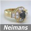 Image 1 : Mined Gem .50 ct Green Tourmaline Pendant 14kt