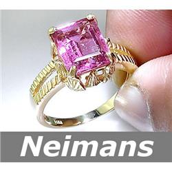 USGL Certified .75 ct Multi Gemstone & Diamond Ring 14K