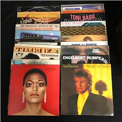 VINYL RECORD LOT (ROD STEWART, BONNIE POINTER, PAUL HORN...)