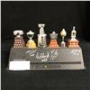 Image 1 : MCDONALDS NHL TROPHY SET (4) SIGNED BY (PARK/SHACK/SMITH/CHEEVERS)
