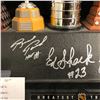 Image 3 : MCDONALDS NHL TROPHY SET (4) SIGNED BY (PARK/SHACK/SMITH/CHEEVERS)