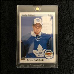 2016-17 Upper Deck Top Draft Picks Promotional Auston Matthews #DRAFT-27 Rookie