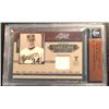 Image 1 : 2004 PLAYOFF PRIME CUTS TIMELINE MATERIAL #T-15 NOLAN RYAN WIN JSY/50 (BECKETT)