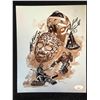 Image 1 : GERRY CHEEVERS & BILLY SMITH DUAL SIGNED 8X10 ART PRINT (JSA WITNESSED)