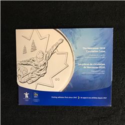 THE VANCOUVER 2010 CIRCULATION COINS (SHOWCASE ALL 17 IN THIS EXCLUSIVE KEEPSAKE FROM RBC)