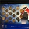 Image 3 : THE VANCOUVER 2010 CIRCULATION COINS (SHOWCASE ALL 17 IN THIS EXCLUSIVE KEEPSAKE FROM RBC)