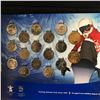 Image 3 : THE VANCOUVER 2010 CIRCULATION COINS (SHOWCASE ALL 17 IN THIS EXCLUSIVE KEEPSAKE FROM RBC)