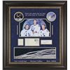 Image 1 : Apollo 11 Armstrong Collins & Aldrin Authentic Signed/ Framed Display (Beckett LOA)