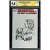 Image 1 : Rob Liefeld Signed Deadpool & Cable #1 Variant Comic w/ Sketch CGC Slabbed
