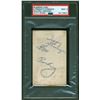 Image 1 : Elvis Presley & Tippy Stringer Signed 2.5x4 Business Card Graded 9! BAS Slabbed