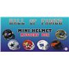 Image 1 : NFL HALL OF FAME MINI HELMET MYSTERY BOX