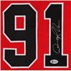 Image 2 : DENNIS RODMAN SIGNED BULLS JERSEY (BECKETT HOLO)