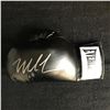 Image 1 : MIKE TYSON SIGNED BLACK EVERLAST BOXING GLOVE (JSA HOLO)